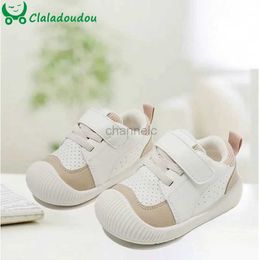 Claladoudou bébé premiers marcheurs de printemps pour garçons patchs à la mode chaussures de tous les jours pour petites filles semelle souple 2024 baskets de chaussures pour enfants 240315