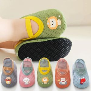 Babyschoenen Schattige Baby Vloer Sok Schoenen Voor 0-6Year Kinderen Geboren Zuigelingen Peuter Zachte Zool Anti-skip Walker kinderen Thuis