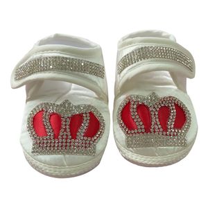 Eerste Walkers Dollling Born Welcome Baby baby schoenen Zwangere Pography Prince Boy Angel Wing Crown Joodly Baby Outfit schoenen 230114