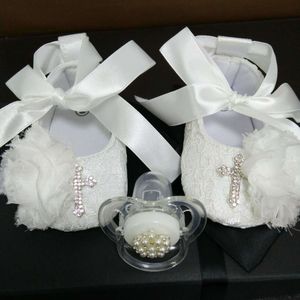 Eerste wandelaars Dollbling doop doop haarelastiekjes peuter boutique fopspeen baby meisje schoenen Diamond Keepsake verjaardagsfeestje optocht geschenk 221117