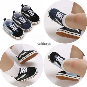 First Walkers Fashion Casual Shoes Baby Walker Neonatal Children Canvas Sports Boys and Girls Soft Sole Front H240506