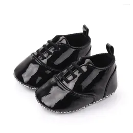 First Walkers Fashion Leather Baby Sports Sneakers Chaussures Born Boys Boys Infant Soft Sole Anti-Slip Footwear Toddler Trainers Fermers