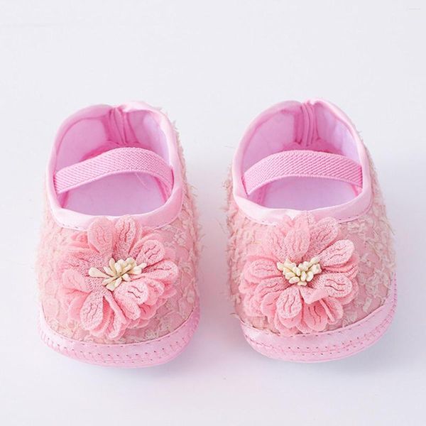 Chaussures de premiers pas pour filles, taille 11, mode bébé, semelle souple, robe en perles, fleur, princesse, lettre