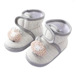 Eerste wandelaars baby geboren baby jongens meisjes pluche schoenen en lopen comfortabele modieuze prinses Zapatillas