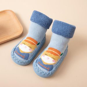 Premiers marcheurs pour bébés garçons et filles, chaussettes pour bébés, chaussures pour tout-petits, vêtements d'extérieur en toile orange, berceau pour enfants