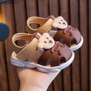 First Walkers Infant First Walkers Breathable Sandals For Baby Unisex Baby Boy Girl Sandals Summer Beach Toddler Close Toed Shoes NewbornL231016