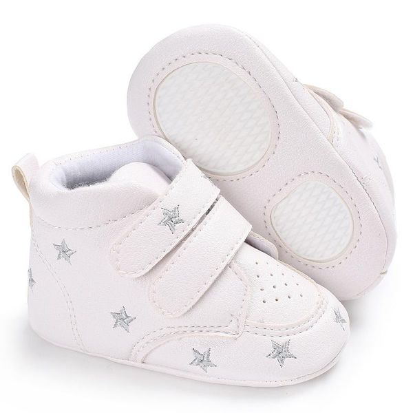 First Walkers Infant Toddler Baby Girl Boy Shoes Kid Prewalker Winter Born Sneaker Fondo suave antideslizante Botas clásicas