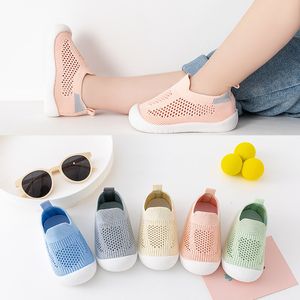 Premiers marcheurs enfants chaussures enfants baskets tissé mouche chaussures enfants bébé respirant tricoté décontracté été automne pour 03 ans 230202