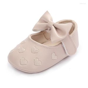 Premiers marcheurs doux bébé chaussures de marche été sandales respirantes fille enfant en bas âge printemps mignon noeud papillon sabots de jardin pour jouer en plein air à la maison