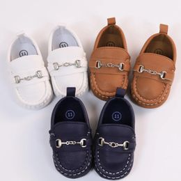 Babyschoenen Lente en Herfst Baby Tappler Schoenen Front Antislip Ademend Modeketen Jongens Meisjes Loafers 231026