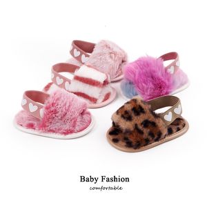 Babyschoenen Lente en Herfst Big Selling Baby Katoen Peuter Sandalen Meisje Leren Lopen Boog Zachte Bodem CZ64 230726