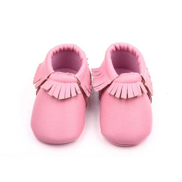 Premiers marcheurs printemps automne doux pu matériel bébé fille chaussures pour 0-12 mois bébé frange cuir nouveau-né bébé mocassins F1 L0826