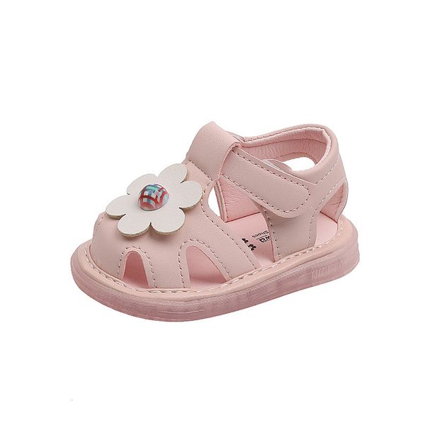 First Walkers Summer 0-18m Baby Girl Sandalias de suela blanda Zapatos de princesa para niños Sandalias Cute First Step in 1 Year 230330