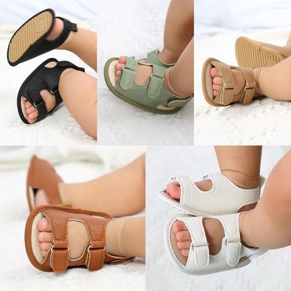 First Walkers Summer Baby Girls Boys Sandals Born Infant Shoes Casual Soft Bottom Antideslizante Transpirable