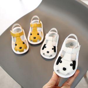 Eerste Walkers Summer Baby Sandals Baotou Toddler schoenen zachte zolen voor meisjes