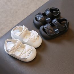 Primeros caminantes Zapatos de verano para bebés y niños pequeños Zapatos para bebés Sandalias para niños Antideslizante Transpirable Suave Resistencia a choques para niños 1-6 años 230330