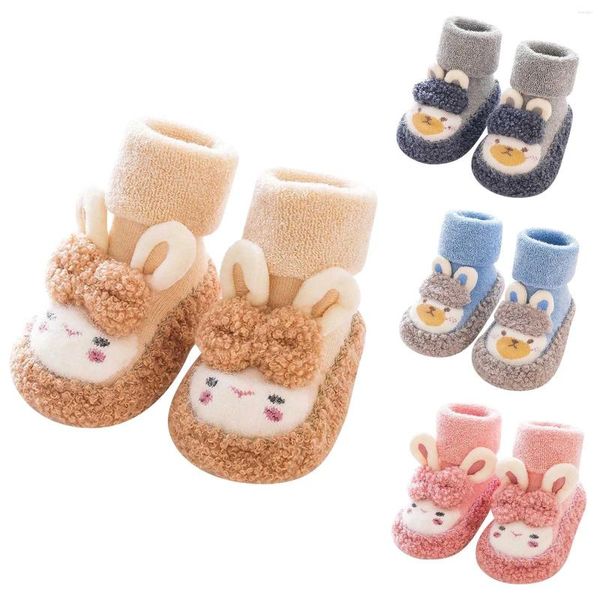 Premiers marcheurs enfant en bas âge enfants bébé garçons filles hiver mignon chaud garçon chaussures décontractées fille école flexible