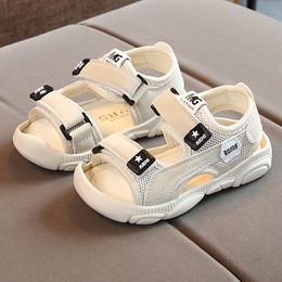 First Walkers Sandalias para niños pequeños Zapatos para niños de verano para niños Zapatos de playa para niños de 1 a 6 años Sandalias deportivas para bebés Chaussure Tamaños de relleno para niños 15-30 230410