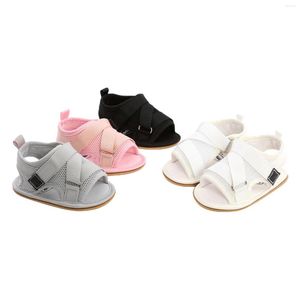 Premiers Marcheurs Wallarenear 0-18M Né Infantile Bébé Garçon Fille Sandales Semelle Souple Respirant Chaussures D'été 4Styles