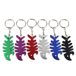 Visbotflesopener Keychain Gecko Lizard aluminium legering bieropener promotie sleutelhang cadeau aanpassing logo