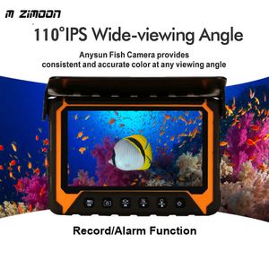 Fishfinder Alarm Fishfinder Video 5 Inch Met 8 stks Infrarood Lampen HD Lens Video Record 110 IPS Kijkhoek Onderwater Vissen Camera Tools HKD230703