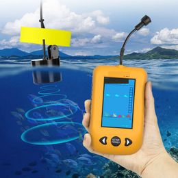 Détecteur de poisson Erchang Sonar Intelligent pêche de nuit couleur Hd filaire détecteur trasonique livraison directe Ot1Bc