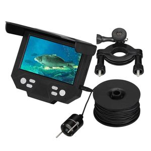 Détecteur de poisson Eyoyo 30m Détecteur de poisson vidéo 4,3 pouces IPS HD 1080P Moniteur 5000mAh Recharge Kits de caméra de pêche pour la pêche sous-marine sur glace en hiver HKD230703