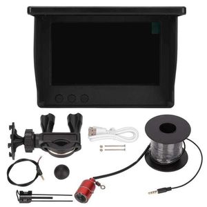 Kit de caméra de pêche sous-marine avec moniteur LCD 4,3 pouces IP67 étanche à l'eau profonde pour outils de pêche en bateau de lac de glace de mer HKD230703