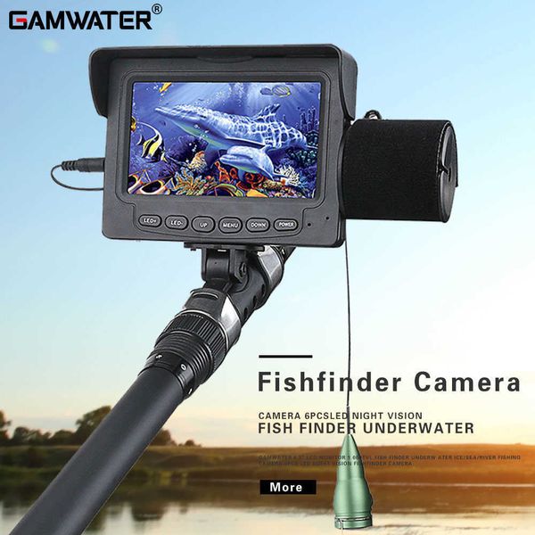 Fish Finder GAMWATER 30M 15M 1000TVL Fish Finder Caméra Sous-Marine 4.3