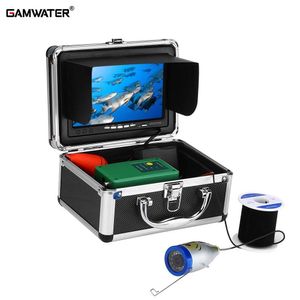 Buscador de peces GAMWATER DVR Winter Fidner cámara de pesca submarina 7 pulgadas 1000TVL IP68 impermeable 15M 30M 50M para Ice Sea River 230809