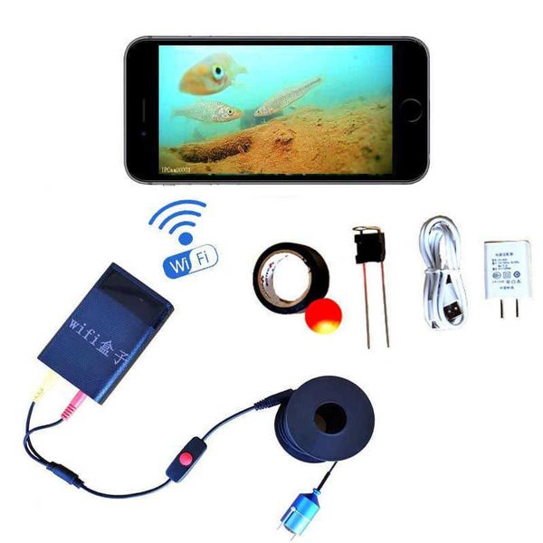 Fish Finder HD Wifi Cámara subacuática inalámbrica IP67 Dispositivo de pesca visual a prueba de agua Para IOS Android APP Admite grabación de video y toma HKD230703