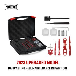 Fishfinder Koninkrijk Gereedschap Voor Reel Onderhoud 10 stks Lager Tool Spinning Reparatie Kit Baitcasting Lichtgewicht Gebruik 230807