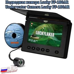 Fishfinder LUCKY FF-180AR onderwatercamera Fish Locator Finder Beschermhoes 120 Groothoek 20M Kabellengte 4 IR LED 4.3" Display HKD230703