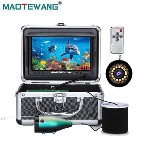 Fishfinder MAOTEWANG HD 1080P 7inch Fishfinder Onderwatervissen Camera 15 stks Witte LED's + 15 stks Infrarood Lamp 15 M/30 M Camera Voor Ijs HKD230703