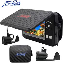 Fishfinder Nieuw!!! Erchang Fishfinder Camera Onderwater 4.3 "LCD 15M Nachtzicht Camera Voor Vissen Brandpuntsafstand Adjustmen Visser gift HKD230703