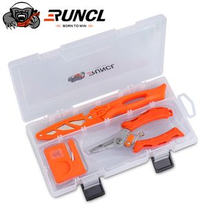 Fish Finder RUNCL Filet Couteau Combo Set Bait Fishing Tools Kit 4 