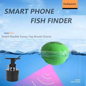 Fish Finder Livraison gratuite Smart Phone Fish Finder Brand New Sonar Bluetooth Intelligent Fish Finder Android Ios Fish Visual Fishing HKD230703