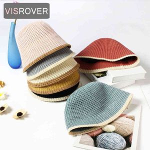 Fish rover Summer Bucket Cap para mujer 7 para colorear Small Edge Spring Fish Hat Deportes al aire libre Otoño Ladies Hat Gift Wholesale J220722