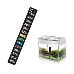 Aquarium Thermometer Instrumenten Indoor Aquarium Temperatuur Sensing Kleur Data Strip Temperatuur Sensor Sticker