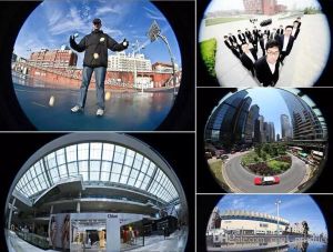 Fisheye Lens 3 in 1 mobile phone lenses fish eye wide angle macro camera lens for iphone iOS Android Mobile Phone