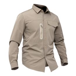 Fishhooks Thunderhawk à manches longues Shirt Urban Tactical Tactical Stretodor Randing Shirt Men (SKU051287)