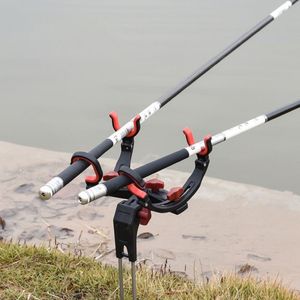 Accessoires de pêche Support de canne à pêche réglable à 360 degrés Support universel de pêche pliable 230715