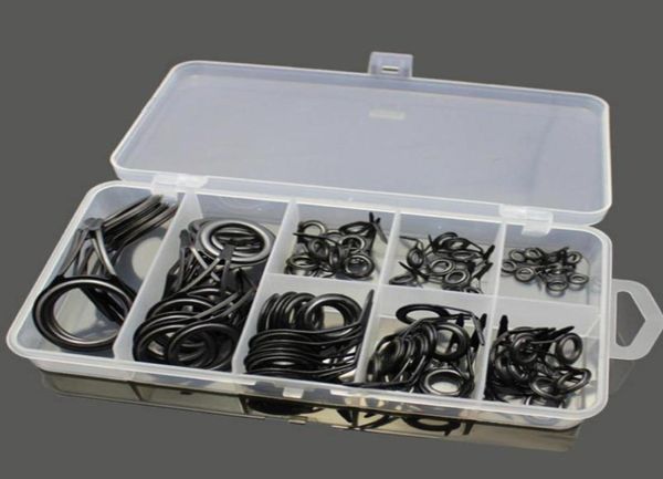 Accessoires de pêche 75 guides de tige emballés kit de réparation de pointe