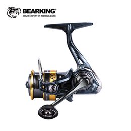 Accessoires de pêche Bearking HD Series 7BB Roulement en acier inoxydable 5 4 1 Système de traînée de bobine 6 kg Max Power Spinning Wheel Bobine 230825