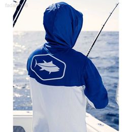 Accessoires de pêche BILLFISH Gear Hommes Pêche À Manches Longues Chemises À Capuche Blusas Para Pesca Pêche Performance Vêtements Camisa De Pesca Uv Manga Longa HKD230706