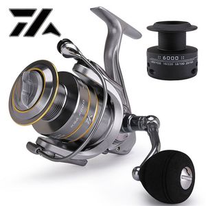 Fishing Accessories Brand High Quality Double Spool Fishing Reel 5.1 1 4.7 1 Gear Ratio Spinning Reel Carp Fishing Casting Reel For Saltwater 230812