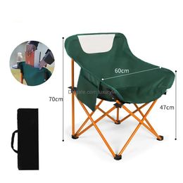 Accessoires de pêche Chaises Cam Lawn Support de chaise portable 150 kg Sac à dos pliable Tissu Oxford 600D Ajouter de l'aluminium Drop Delivery Spo Dhude