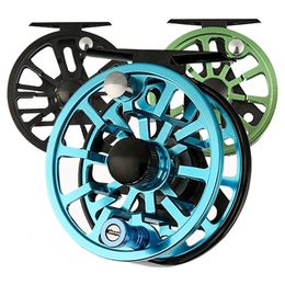 Accesorios de pesca Fly Reel Aleación de aluminio Interchangea 2 1BB 3 4 5 6 7 8WT CNC mecanizado para agua salada Aparejos de trucha de agua dulce 230822