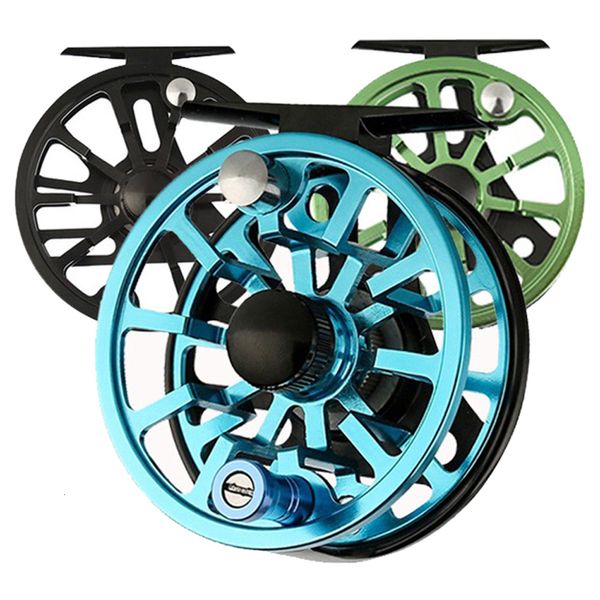 Accesorios de pesca Fly Reel Aleación de aluminio Interchangea 2 1BB 3 4 5 6 7 8WT CNC mecanizado para agua salada Aparejos de trucha de agua dulce 230822