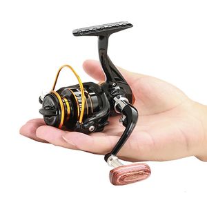 Accessoires de pêche Full Metal Mini Winter Ice Fishing Reel Small Spinning Reels Carp Raft Fishing Wheel for Fish Accessories Saltwater Gear 230725